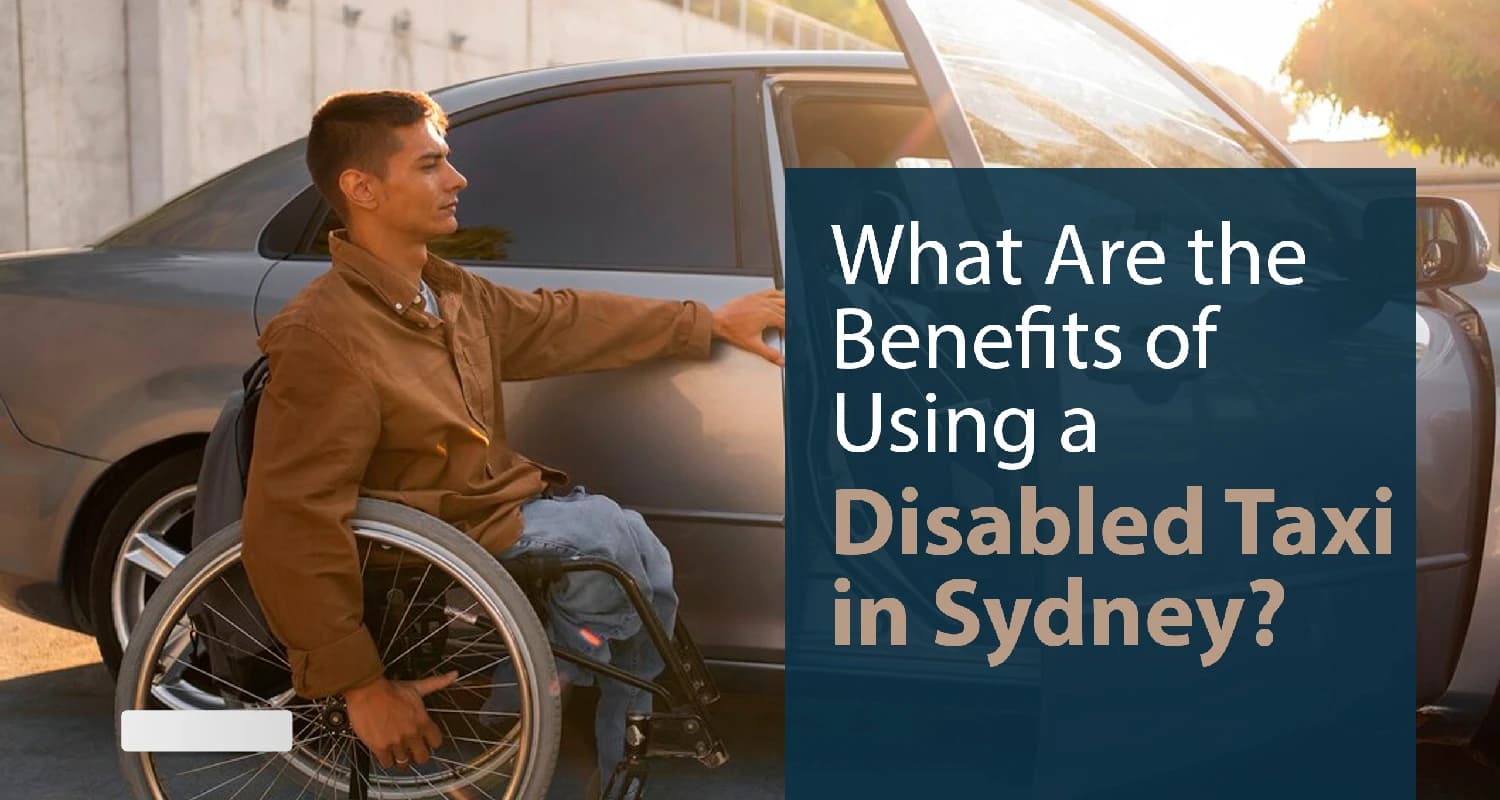 Wheelchair accessible taxi supporting a passenger in Sydney